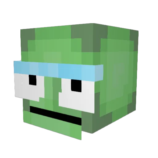 david23432 Minecraft avatar head, 3D render
