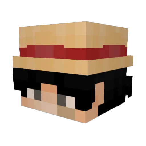 david_tg Minecraft avatar head, 3D render