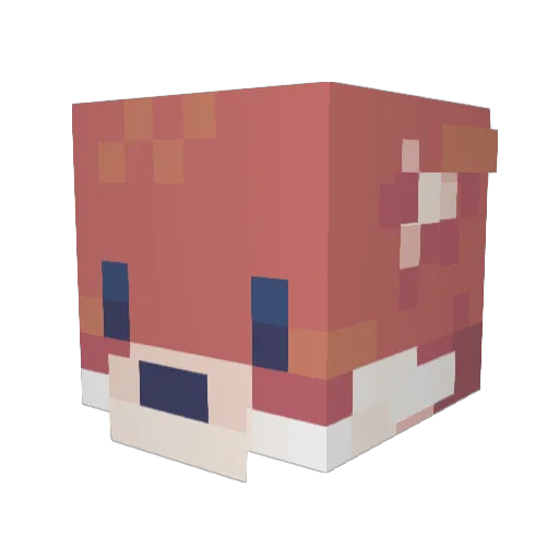 davidcamarilloc Minecraft avatar head, 3D render