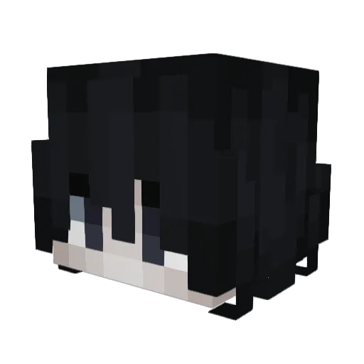 davidcitoXD Minecraft avatar head, 3D render