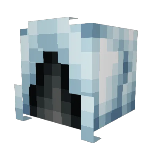 daviddumanski Minecraft avatar head, 3D render