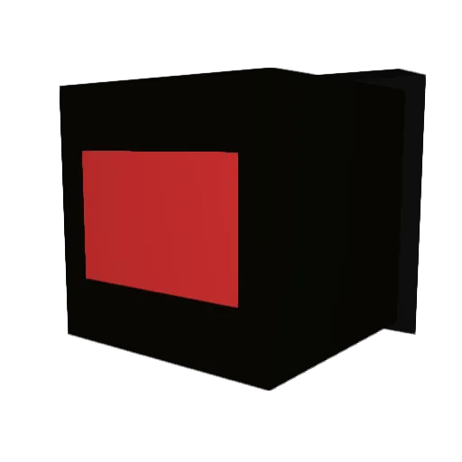 davidek1977 Minecraft avatar head, 3D render