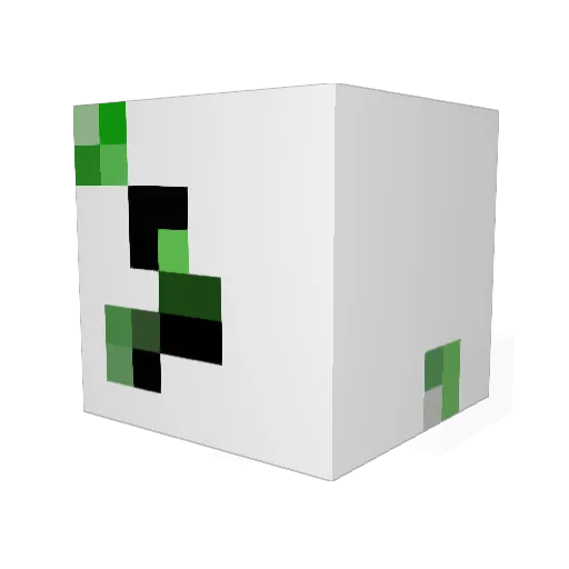davidf95 Minecraft avatar head, 3D render
