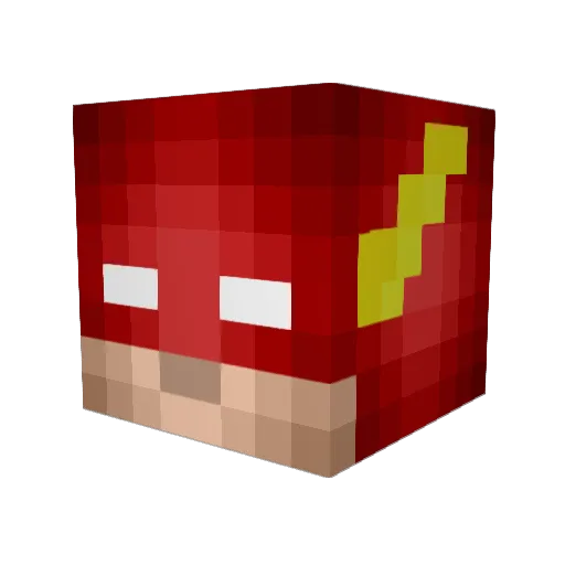 davidj178 Minecraft avatar head, 3D render