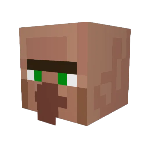 davidmcginty7 Minecraft avatar head, 3D render