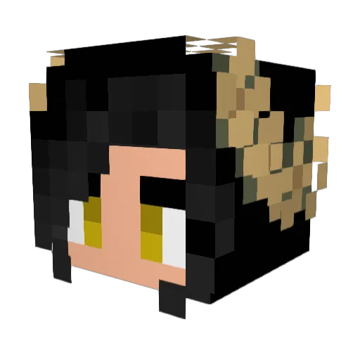 davidoval99 Minecraft avatar head, 3D render