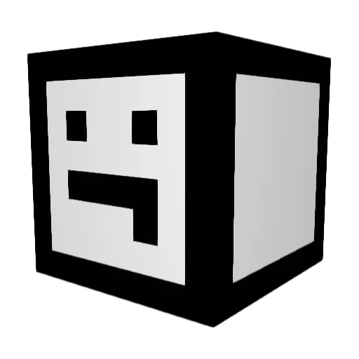 davidpalmer Minecraft avatar head, 3D render