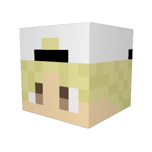 davidsmith99 Minecraft avatar head, 3D render