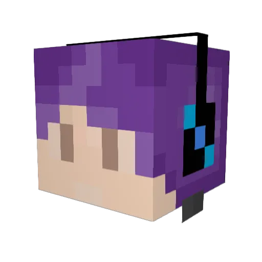 davidv2468 Minecraft avatar head, 3D render