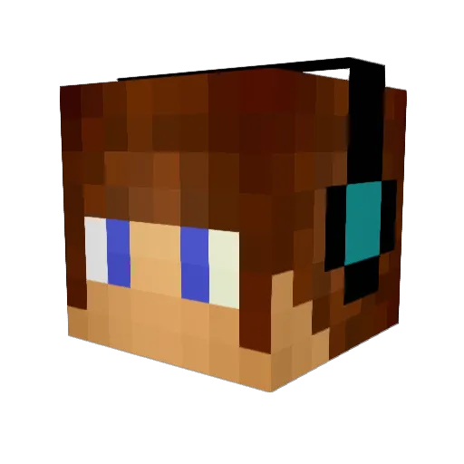 davidyyy4 Minecraft avatar head, 3D render