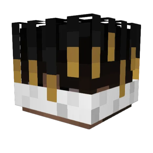 davilegalr Minecraft avatar head, 3D render