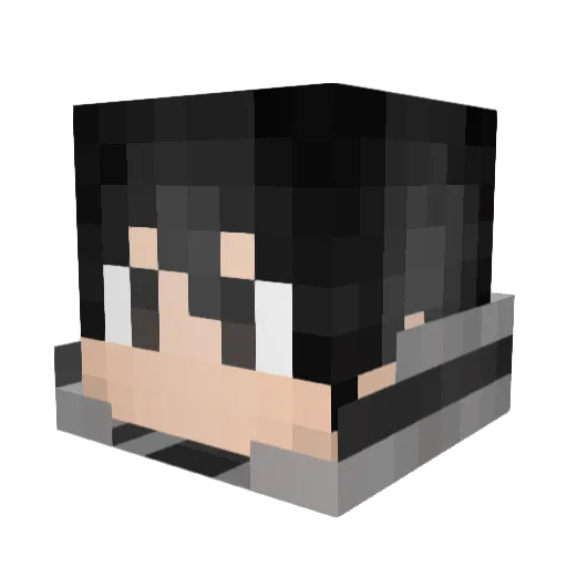 davis021 Minecraft avatar head, 3D render