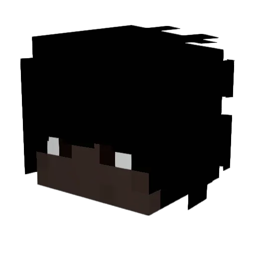 davizinxyz Minecraft avatar head, 3D render