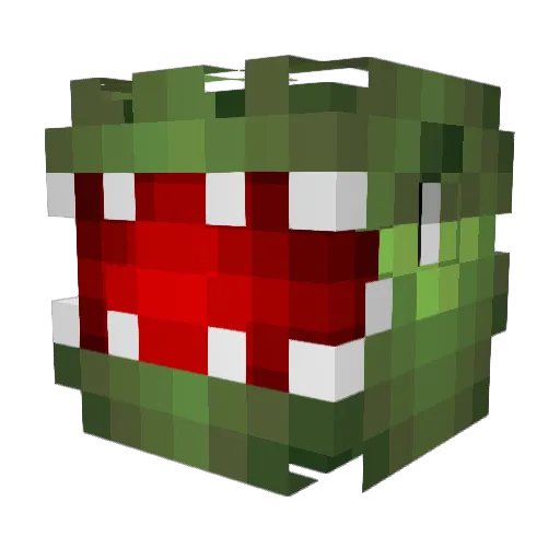 davvid10k Minecraft avatar head, 3D render