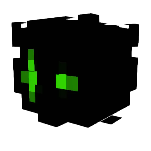 daw58 Minecraft avatar head, 3D render