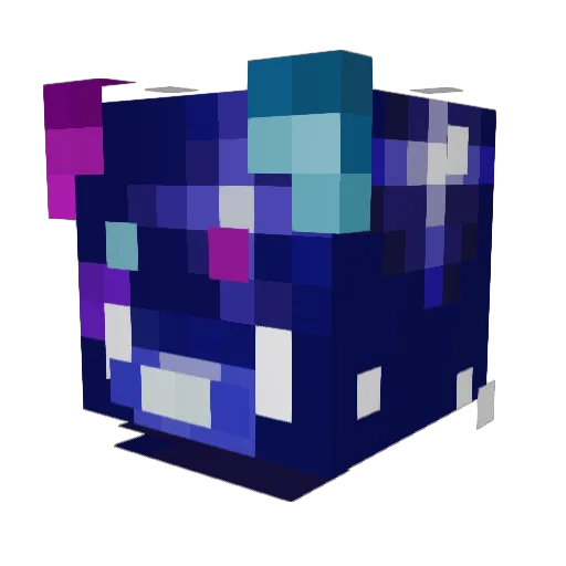 dawgb05 Minecraft avatar head, 3D render