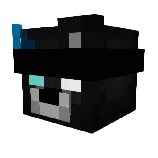 dawguhl Minecraft avatar head, 3D render