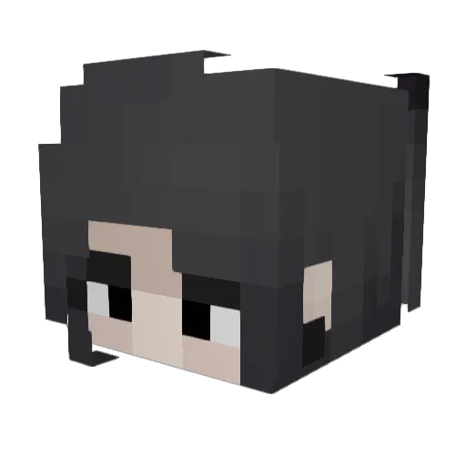dawiluv Minecraft avatar head, 3D render