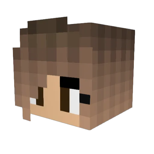 dawn_moonstar Minecraft avatar head, 3D render