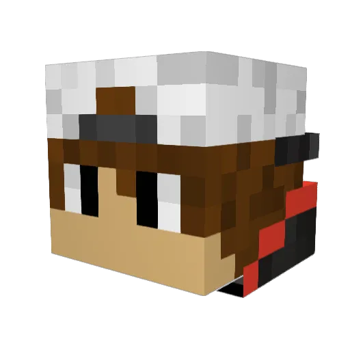dawson219 Minecraft avatar head, 3D render