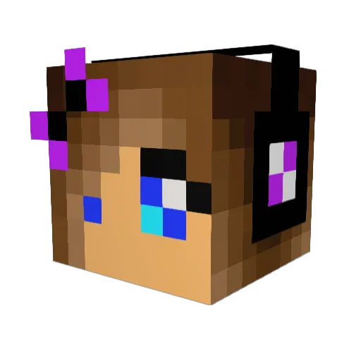 dawsonr3639 Minecraft avatar head, 3D render