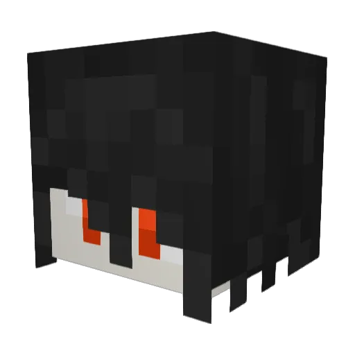 daxmen11111 Minecraft avatar head, 3D render