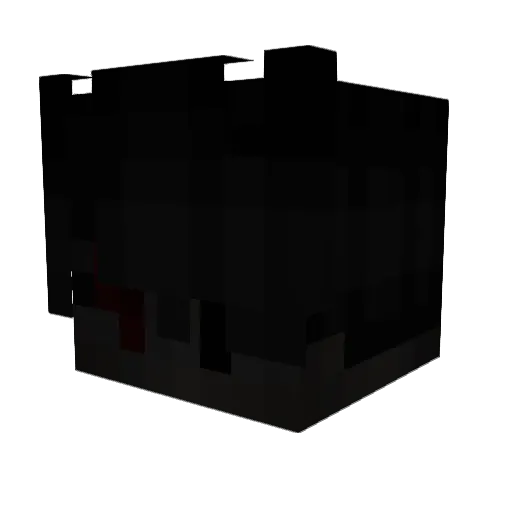 dayaab_ Minecraft avatar head, 3D render