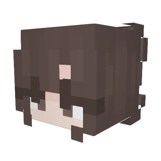 dayawoo Minecraft avatar head, 3D render
