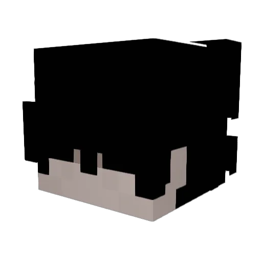 dayron12345 Minecraft avatar head, 3D render