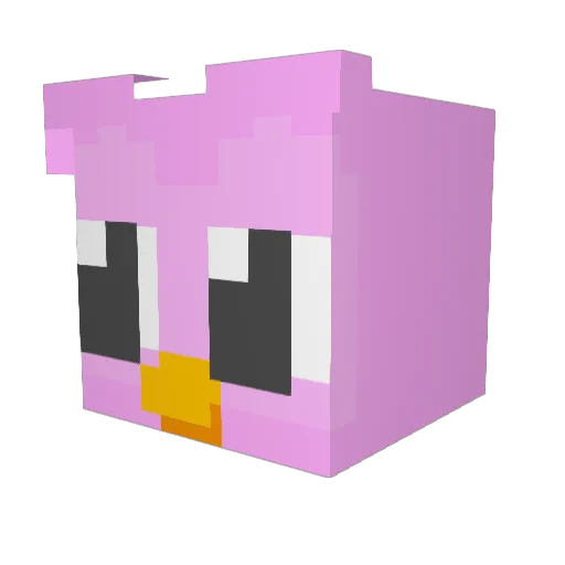 daysfan200 Minecraft avatar head, 3D render