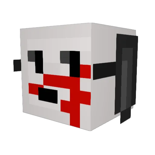 daystain Minecraft avatar head, 3D render
