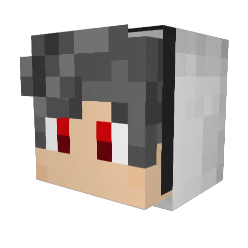 dayvid15 Minecraft avatar head, 3D render