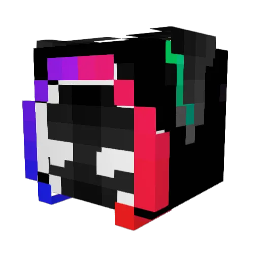 daza90102 Minecraft avatar head, 3D render