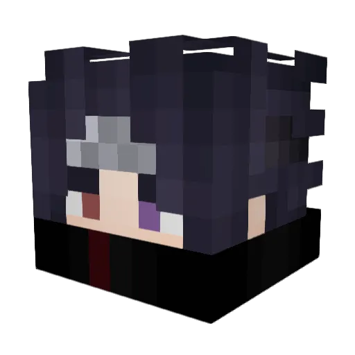 dazeg40 Minecraft avatar head, 3D render