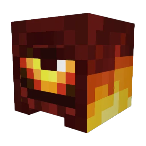 daznet69 Minecraft avatar head, 3D render