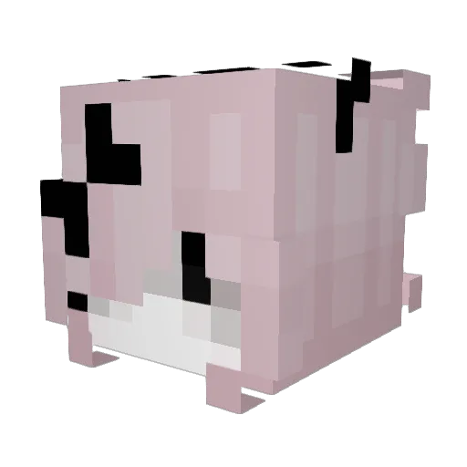 dazqi Minecraft avatar head, 3D render