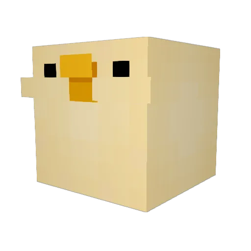 dbcop1 Minecraft avatar head, 3D render