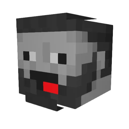 dbirbs_ Minecraft avatar head, 3D render