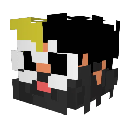 dbiro87 Minecraft avatar head, 3D render
