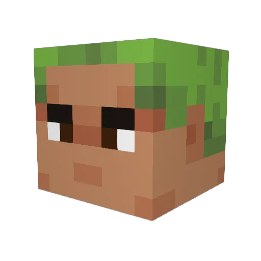 dbone2519 Minecraft avatar head, 3D render