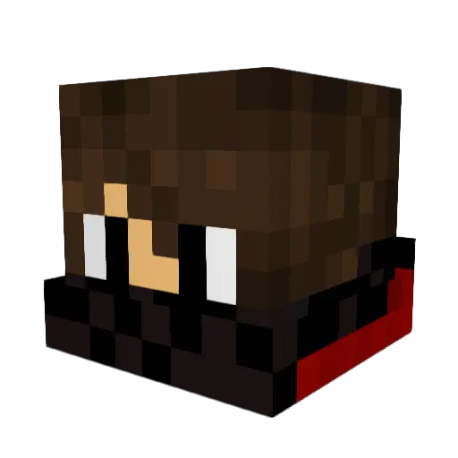 dboss111 Minecraft avatar head, 3D render