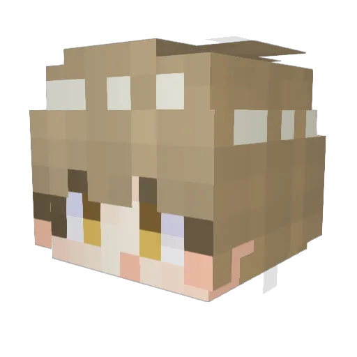 dbstjd_9372 Minecraft avatar head, 3D render