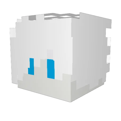 dbsw2123 Minecraft avatar head, 3D render