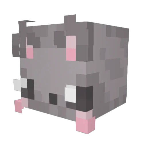 dbtpzhd Minecraft avatar head, 3D render