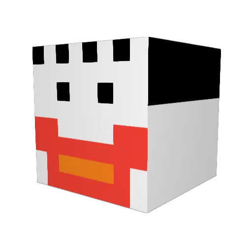 dbwnsgus77 Minecraft avatar head, 3D render