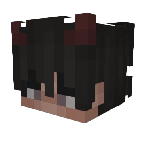 dbxch15 Minecraft avatar head, 3D render
