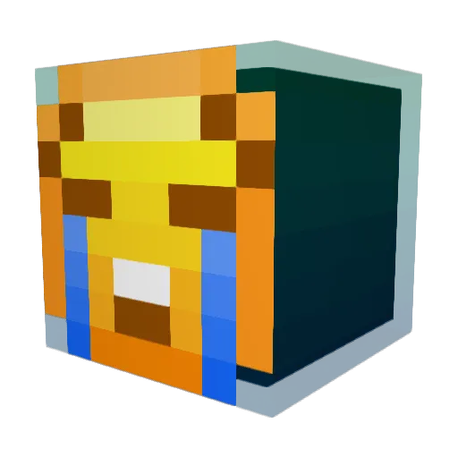 dchen530 Minecraft avatar head, 3D render