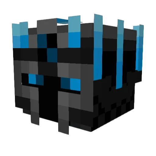 dcrienen Minecraft avatar head, 3D render
