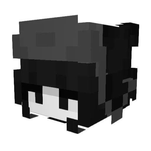 dct_tyler Minecraft avatar head, 3D render