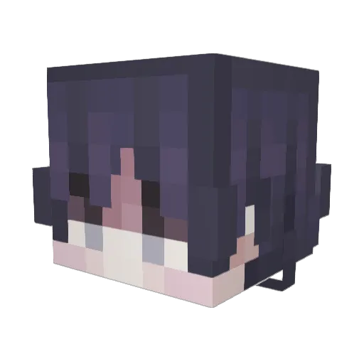 dd404 Minecraft avatar head, 3D render